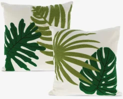 Pude plante broderi 45x45 cm