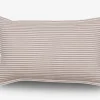 Pude Striber Rose 35x55 cm