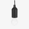 Pull light sort H.15 cm