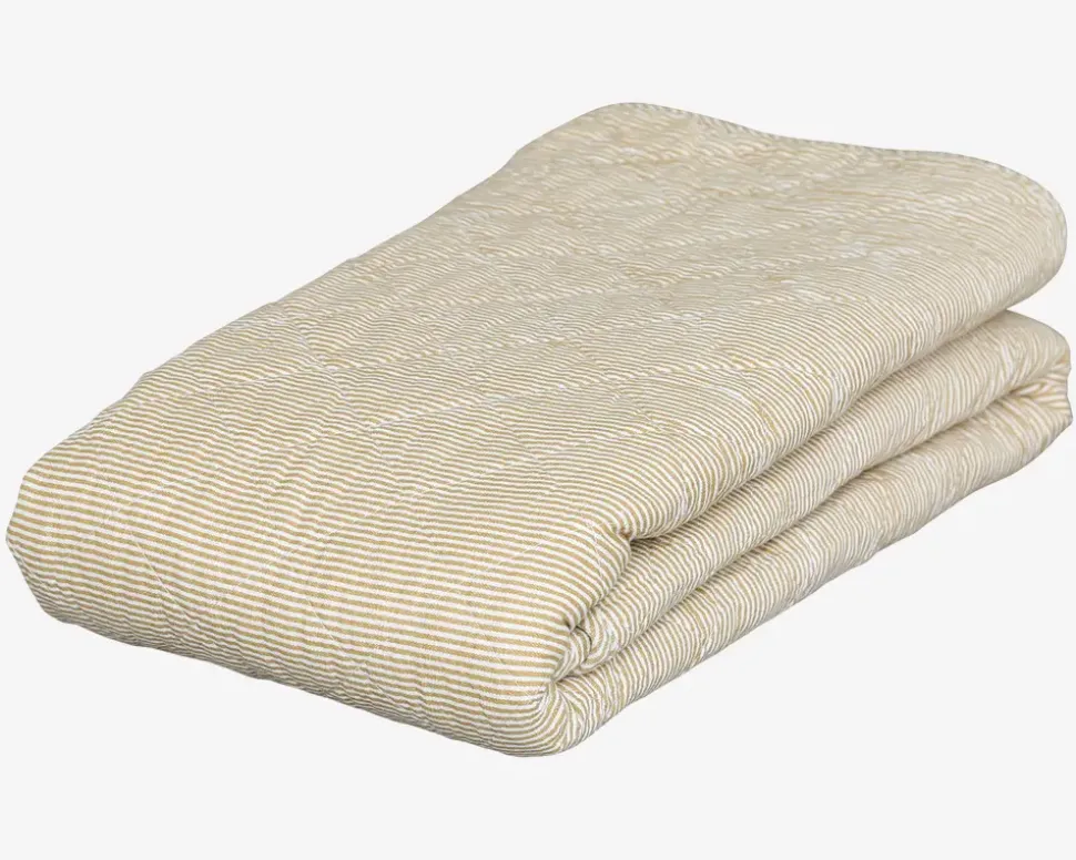 Quilt Plaid Stribe Sennep
