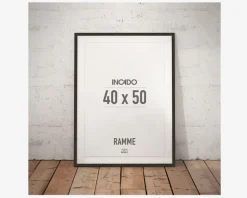 Ramme Røget Eg Slim 40 x 50 cm