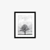 Ramme Sort Slim 24 x 30 cm