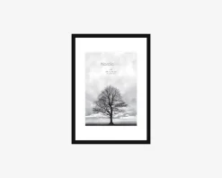 Ramme Sort Slim 29,7 x 42 cm