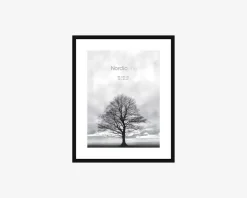 Ramme Sort Slim 40 x 50 cm