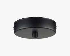 Roset Sort Ø10cm