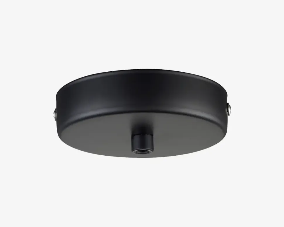 Roset Sort Ø10cm