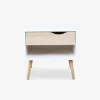 Sengebord Delta m. 1 skuffe