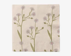 Servietter blomster 33x33 cm