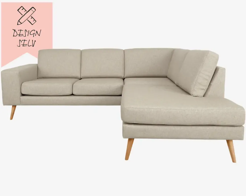 Sienna Sofa Open End Højre Stofgr. 1