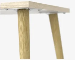 Skrivebord Delta Hvid/Eg