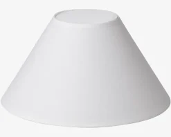 Skærm Emma Casa H. 16,5 cm Hvid