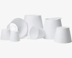Skærm Emma Domus H. 16,5 cm Hvid