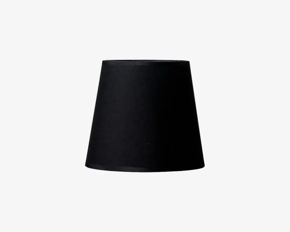 Skærm Isabella Domus sort/ kobber H.13,5 cm