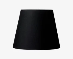 Skærm Isabella Domus sort/kobber H.20 cm