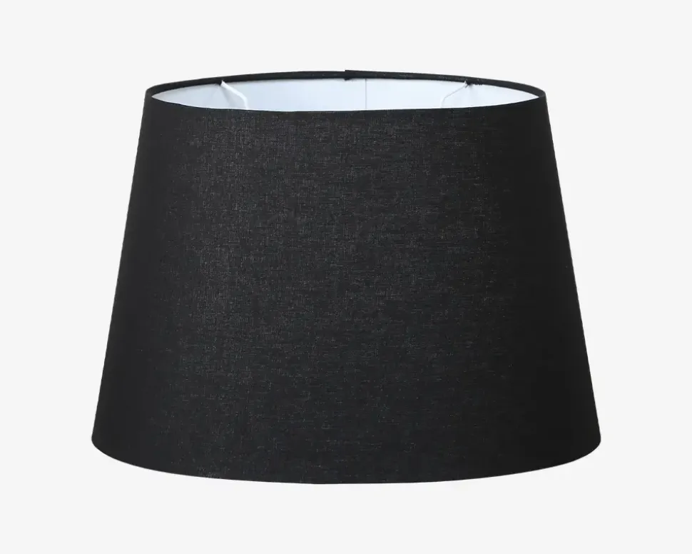 Skærm Oval Sort Ø.30 cm
