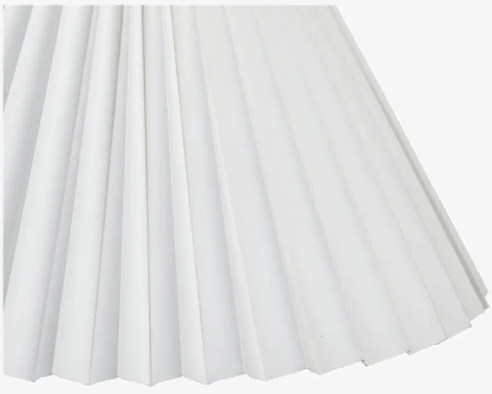 Skærm Plisse Empire Creme 21 cm