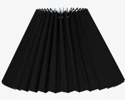 Skærm Plisse Empire Sort 23 cm