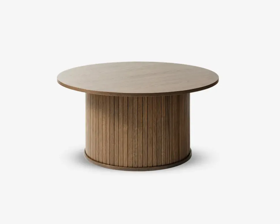 Sofabord Nola Røget Eg Ø-90 cm