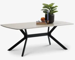 Sofabord 60x120 cm travertin