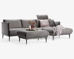 Sofa Josefine med chaiselong højre