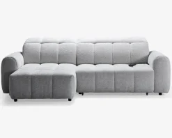Sofa med chaiselong venstre relaxfunktion
