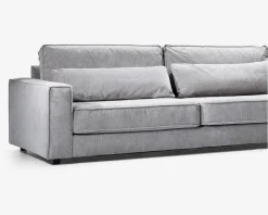 Sofa m/Open End Højre Grå