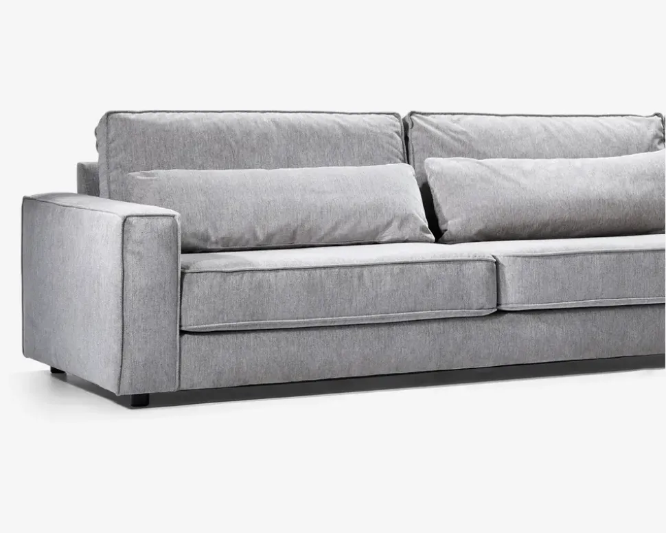 Sofa m/Open End Højre Grå