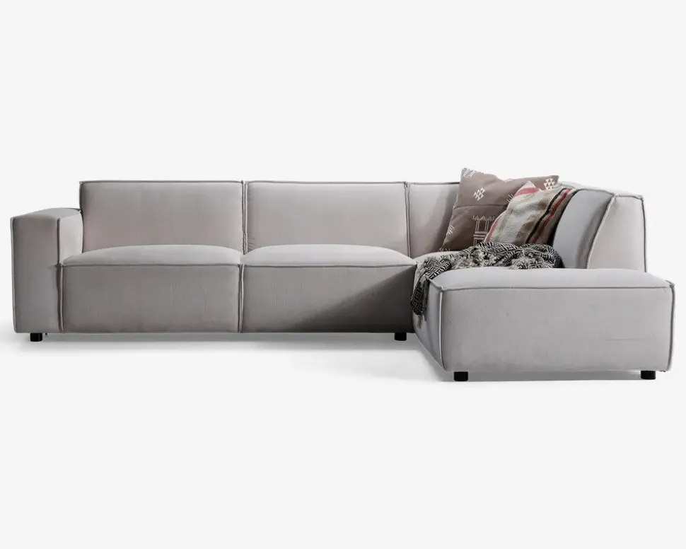 Sofa m/Open End Højrevendt Beige