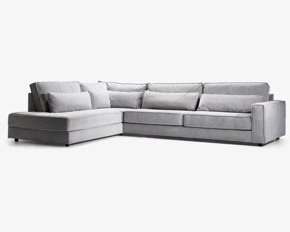 Sofa m/Open End Venstre Grå