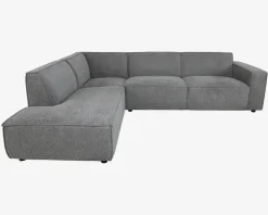 Sofa m/Open End Venstrevendt Grå