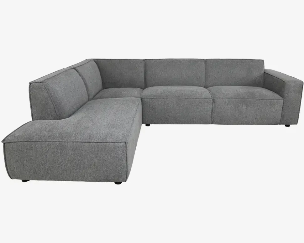 Sofa m/Open End Venstrevendt Grå