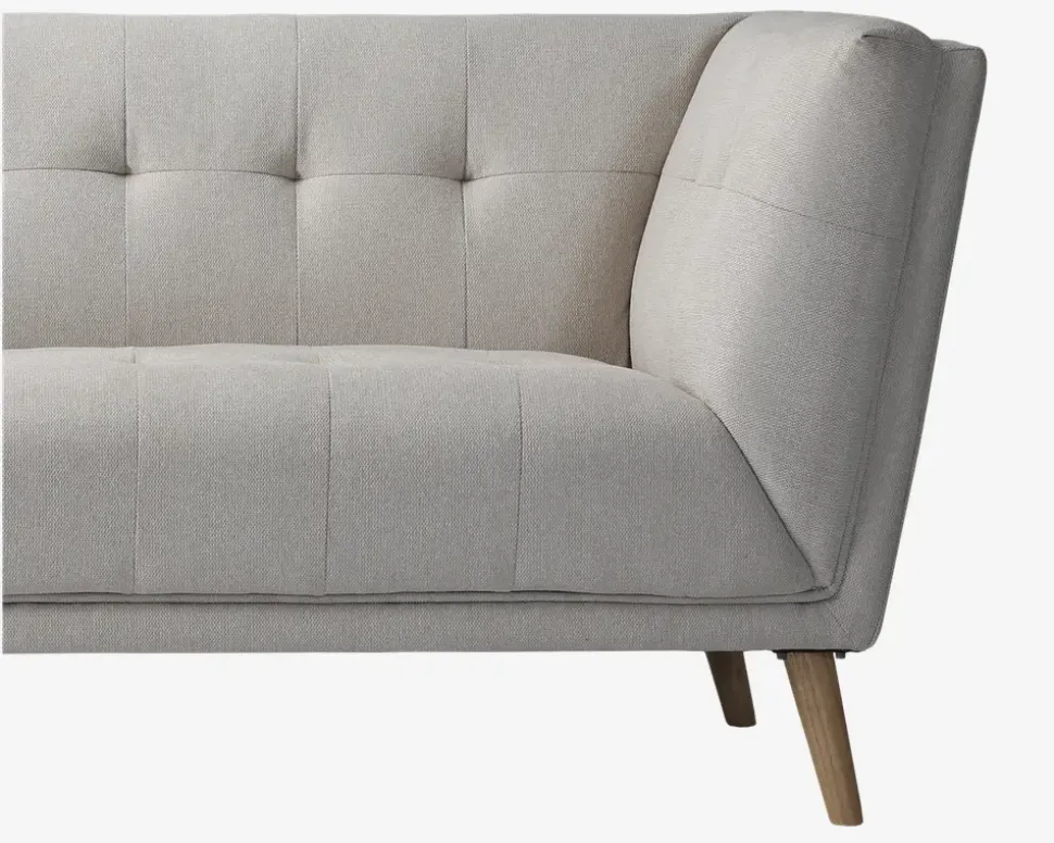 Sofa 3 Pers. Beige Stof
