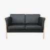 Sofa 2 Pers. m. Tremmegavle