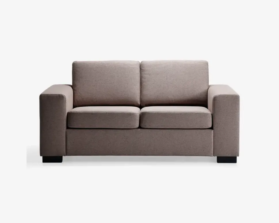 Sofa 2 pers. taupe møbelstof