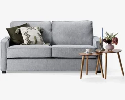 Sovesofa dobbelt med metaludtræk