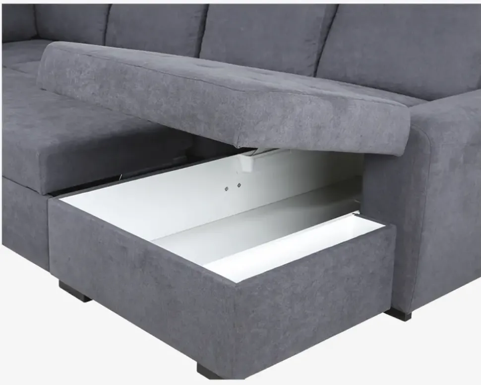 Sovesofa Hjørne med Chaiselong