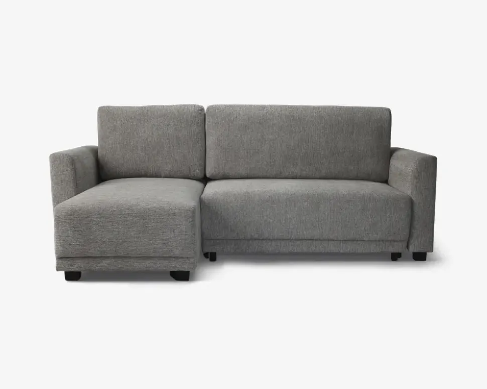 Sovesofa m/Chaiselong Beige