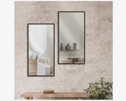 Spejl røget eg 40x80 cm