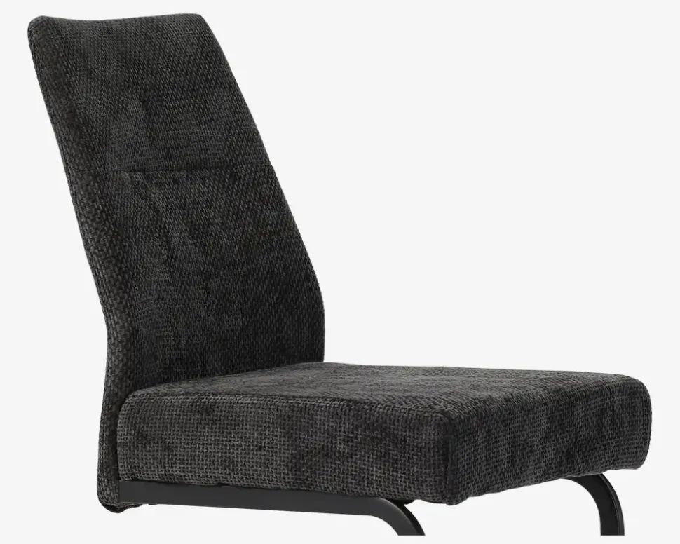 Spisestuestol med fantastisk siddekomfort sort