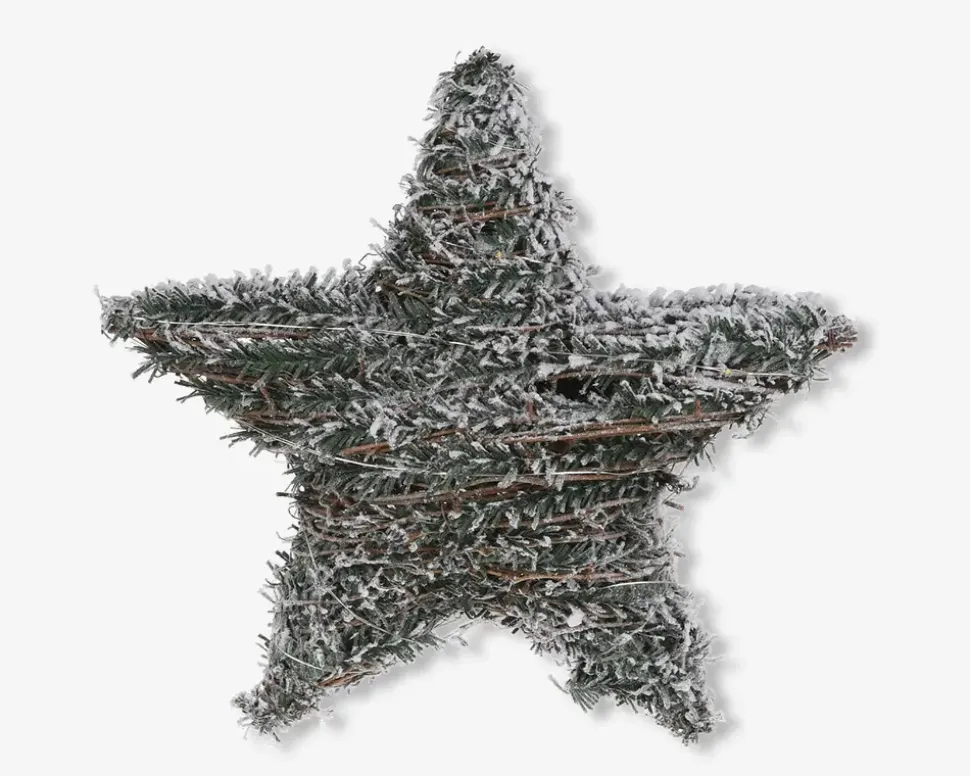 Stjerne Grøn LED 30 cm