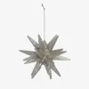 Stjerne M. Glitter Guld Ø.11cm