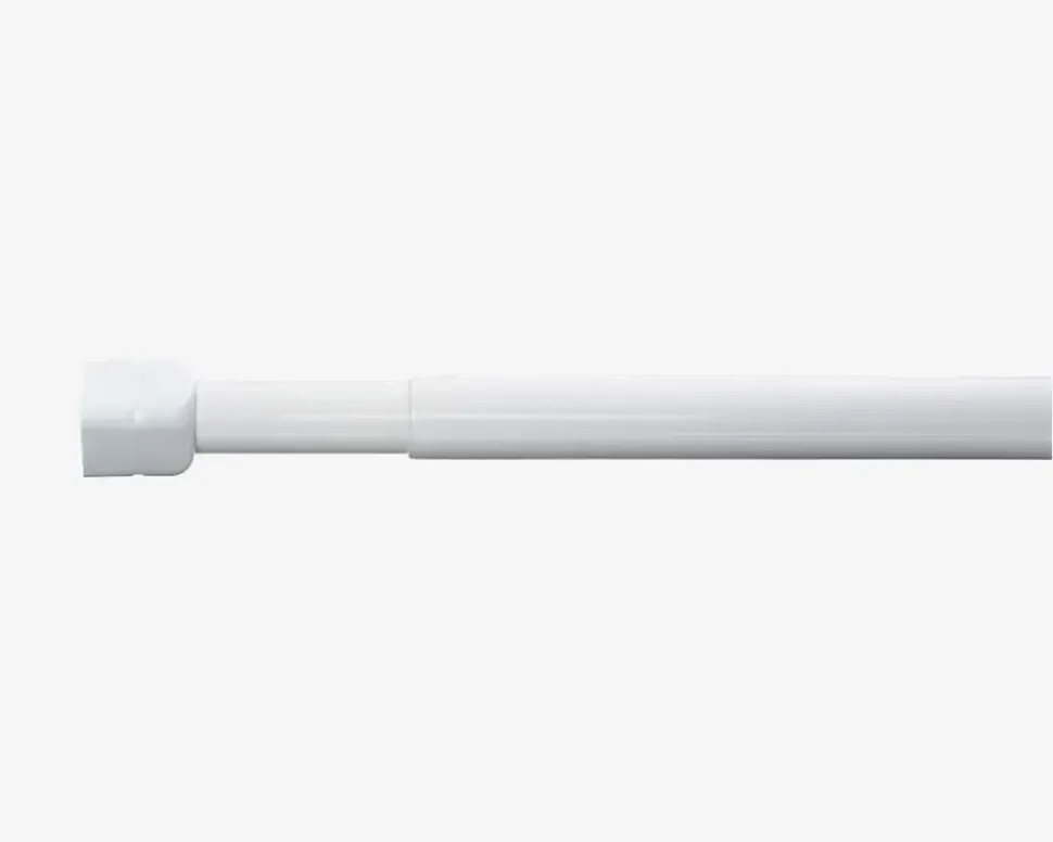 Teleskopstang 110-185cm Hvid