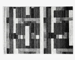 Tæppe Luna Black 160x230 cm