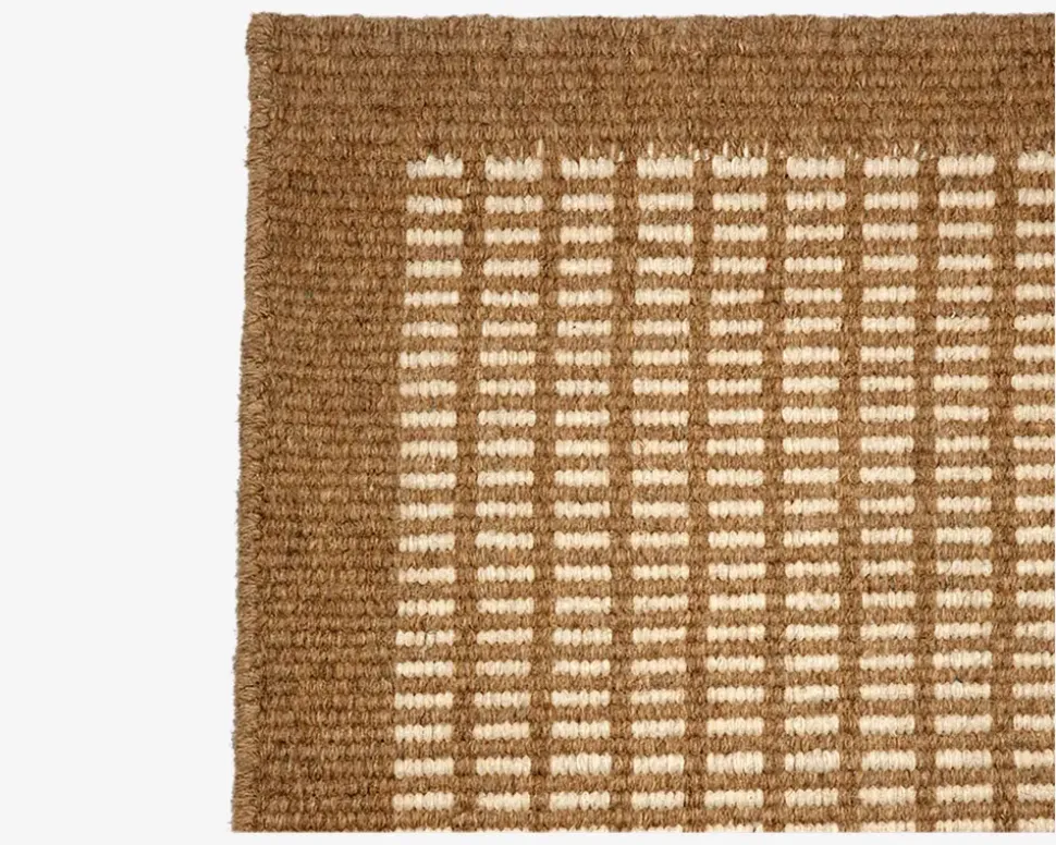 Tæppe Luxor dark-beige/hvid 140x200 cm