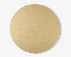 Tæppe Monaco sandfarvet Ø. 200 cm