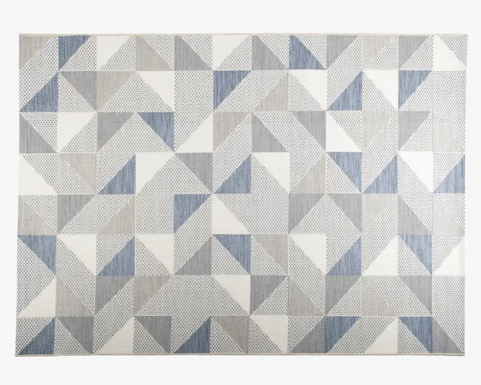 Tæppe Paris Cream/Blå 160x230 cm