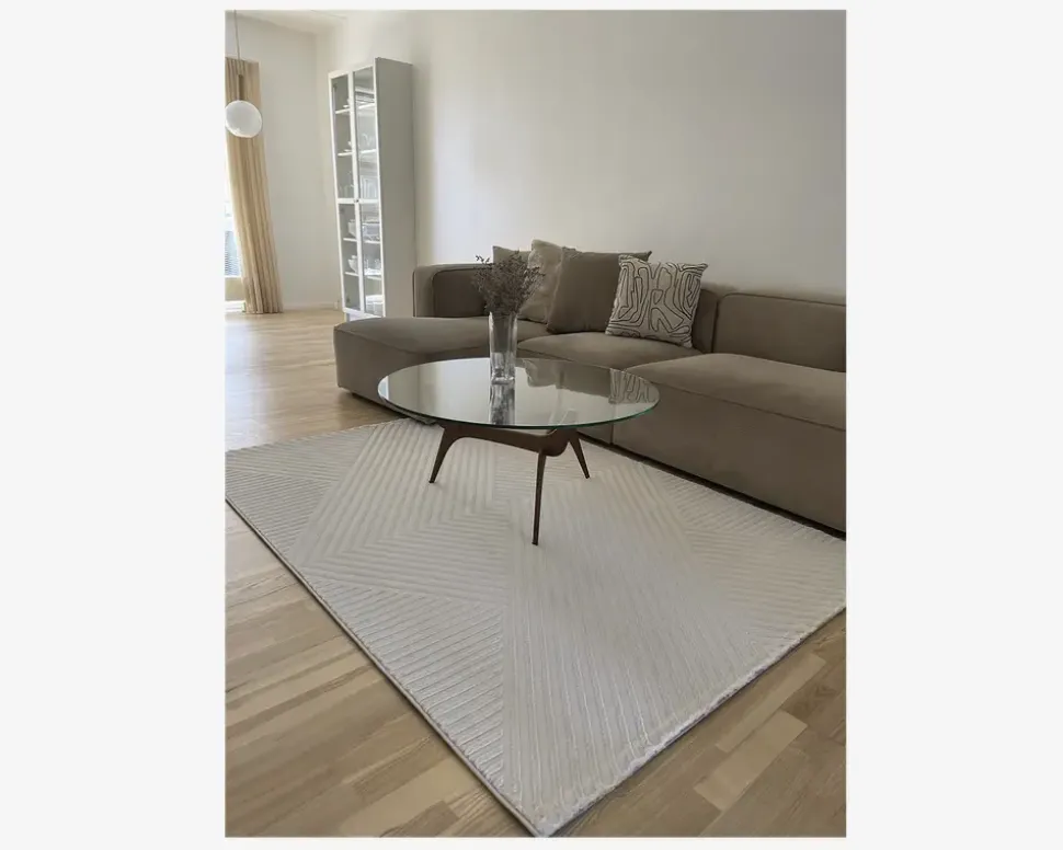 Tæppe Sahara creme 140 x 200 cm
