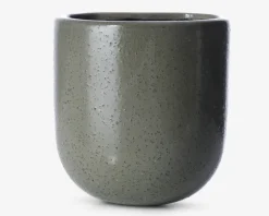 Urtepotteskjuler grøn til væggen 14x13 cm