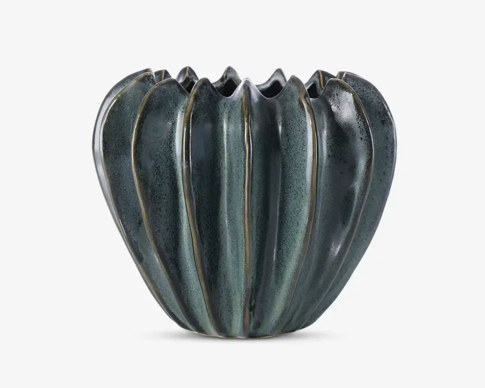 Urtepotteskjuler Nuts grøn H.15 cm
