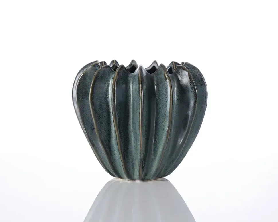 Urtepotteskjuler Nuts grøn H.15 cm